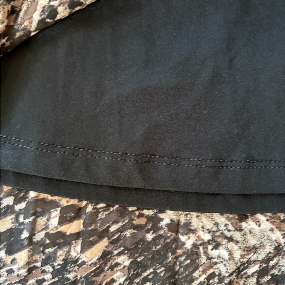 Wallpapher Black and Brown Women's Maxi Skirt Sz Sm - Picture 6 of 7